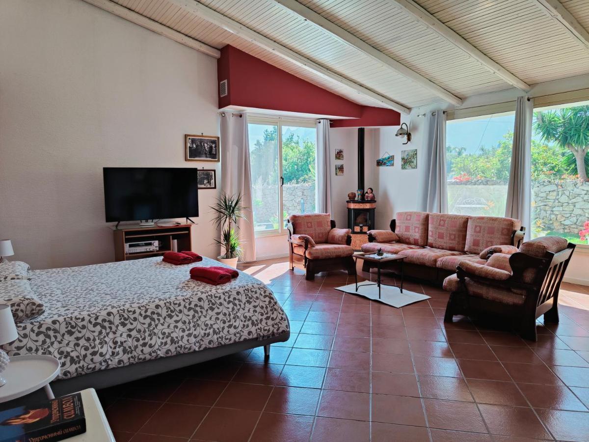 Villa Manzella Piscina Privata Cinisi Eksteriør billede